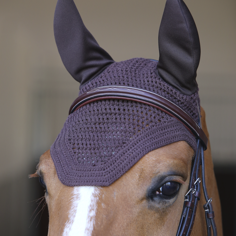 Kentucky Fly Veil Wellington Brown-1